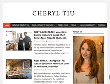 Tablet Screenshot of cheryltiu.com